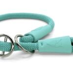 Morso Half Slip Halsband Hond Regular Rope Gerecycled Aquamarine Blauw 45X1 Cm