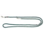 Trixie Hondenriem Cavo Verstelbaar Petrol / Salie Groen 200X1,2 Cm