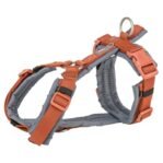 Trixie Hondentuig Premium Trekking Roest Bruin / Grafiet Grijs 70-85X2,5 Cm