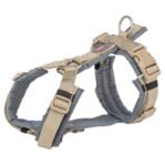 Trixie Hondentuig Premium Trekking Zand Taupe / Grafiet Grijs 70-85X2,5 Cm
