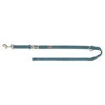 Trixie Hondenriem Premium Verstelbaar Petrol Blauw 200X2,5 Cm