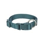 Trixie Halsband Hond Premium Petrol Blauw 30-45X1,5 Cm