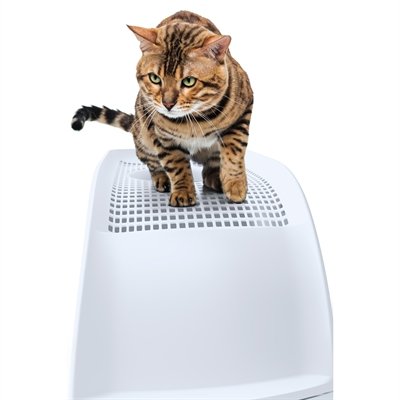 Imac Kattenbak Frida Met Lade Lichtblauw 56X40X43,5 Cm - Image 3