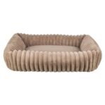 Trixie Hondenmand Lonni Ribfluweel Hoekig Lichtbruin 65X50 Cm