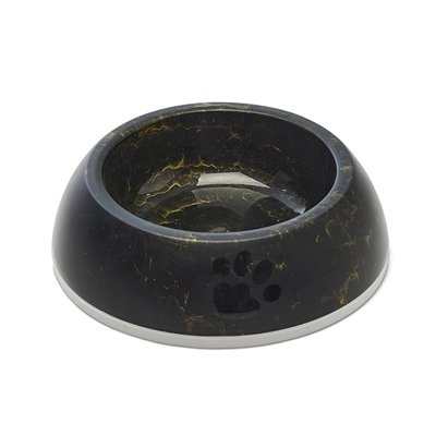 Savic Voerbak Delice 2 Marble Zwart / Goud 20,5X20,5X6,5 Cm 600 Ml - Image 2
