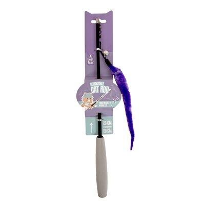 Easypets Uitschuifbare Kattenhengel Worm Paars - Image 4
