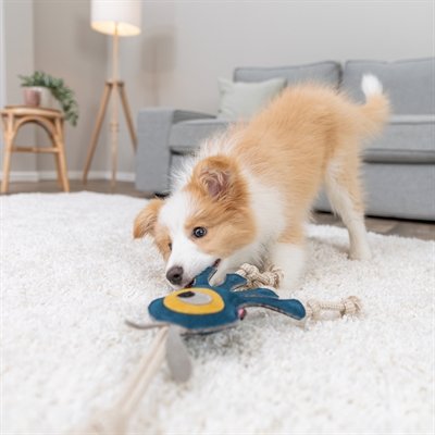 Trixie Monster Leer Met Touw 47 Cm - Image 3