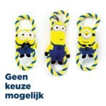 Minions Pluche Bob / Stuart / Kevin Aan Flostouw 28 Cm