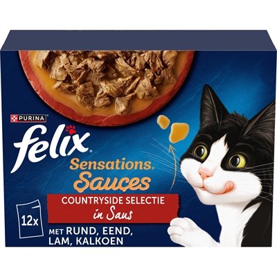 Felix Sensations Countryside Selectie In Saus 4X12X85 Gr - Image 2