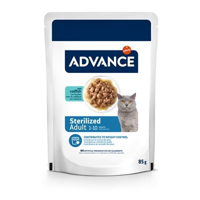 Advance Cat Sterilized Codfish 12X85 Gr - Image 3