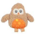 Trixie Uil Pluche Met Kattenkruid / Catnip Bruin 10 Cm