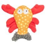 Trixie Kreeft Stof / Pluche Met Kattenkruid / Catnip Oranje 9 Cm