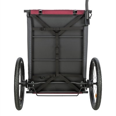 Trixie Hondenfietskar Grijs / Rood 61/125X56X64 Cm - Image 4