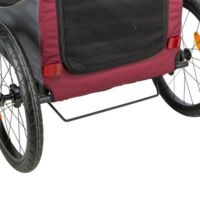 Trixie Hondenfietskar Grijs / Rood 61/125X56X64 Cm - Image 10