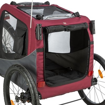 Trixie Hondenfietskar Grijs / Rood 61/125X56X64 Cm - Image 11