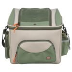Trixie Fietsmand Voor Stuur Polyester Olijfgroen / Beige 48X34X40 Cm