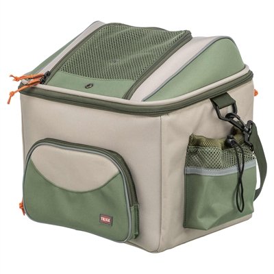 Trixie Fietsmand Voor Stuur Polyester Olijfgroen / Beige 48X34X40 Cm - Image 2