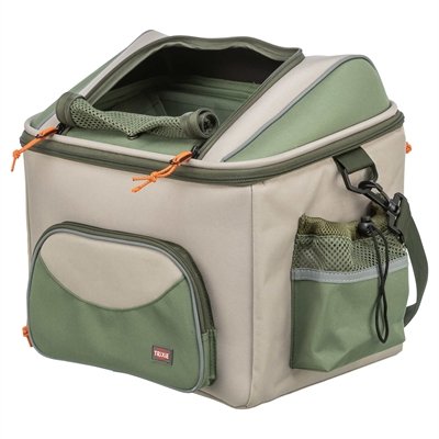 Trixie Fietsmand Voor Stuur Polyester Olijfgroen / Beige 48X34X40 Cm - Image 3