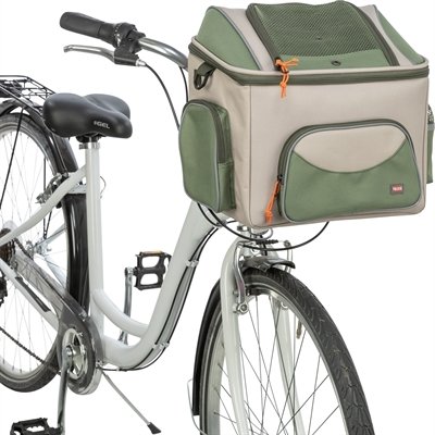 Trixie Fietsmand Voor Stuur Polyester Olijfgroen / Beige 48X34X40 Cm - Image 9