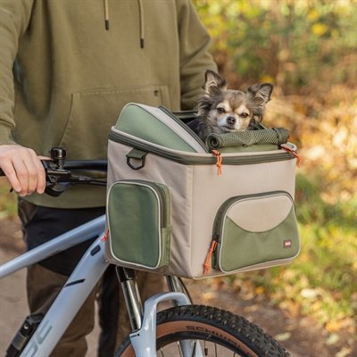 Trixie Fietsmand Voor Stuur Polyester Olijfgroen / Beige 48X34X40 Cm - Image 15