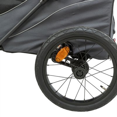 Trixie Fietskar Opvouwbaar Snelvouw Functie Tot 45Kg Grijs Xl 87,5X93/150X97 Cm - Image 6