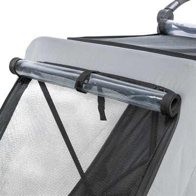 Trixie Fietskar Opvouwbaar Snelvouw Functie Tot 45Kg Grijs Xl 87,5X93/150X97 Cm - Image 7