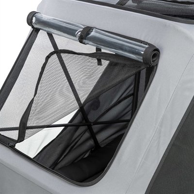 Trixie Fietskar Opvouwbaar Snelvouw Functie Tot 45Kg Grijs Xl 87,5X93/150X97 Cm - Image 10