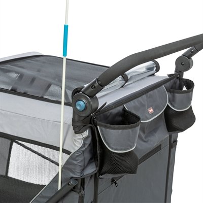 Trixie Fietskar Opvouwbaar Snelvouw Functie Tot 45Kg Grijs Xl 87,5X93/150X97 Cm - Image 12