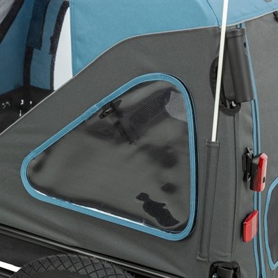 Trixie Fietskar Tot 35 Kg Blauw / Grijs M 81X102/145X102 Cm - Image 3