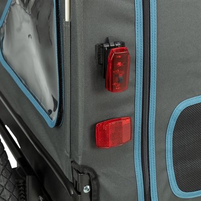 Trixie Fietskar Tot 35 Kg Blauw / Grijs M 81X102/145X102 Cm - Image 4