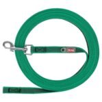 Trixie Sleeplijn Met Rubber Bekleed Zonder Handlus Groen 5 Mtrx1,5 Cm