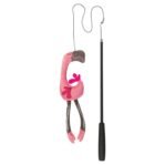 Trixie Kattenhengel Telescopisch Grote Katten Met Flamingo Roze 106 Cm
