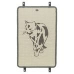 Trixie Krabmat Met Print Taupe 55X35 Cm