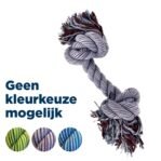 Happy Pet Flossin Fun 2 Knoop Large 40X9X9 Cm